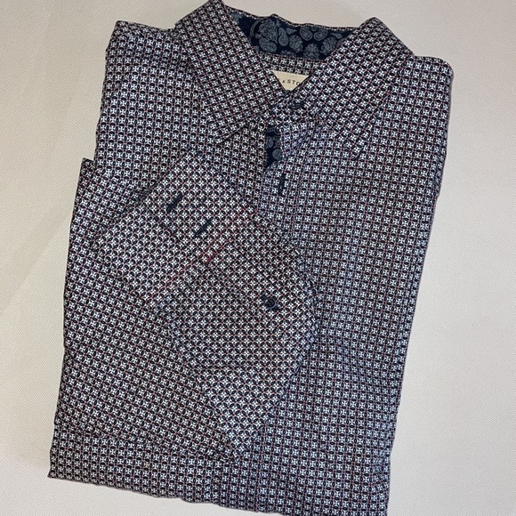 Sable & Stone Print Long Sleeve Shirt 100% Cotton size M - Picture 2 of 5